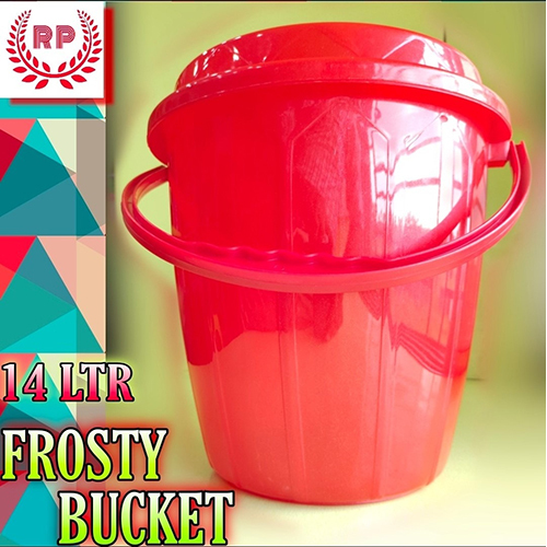 14 Ltr Frosty Plastic Bucket