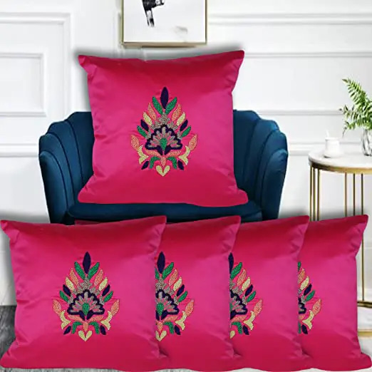 Hand Embroidery Cushion Cover