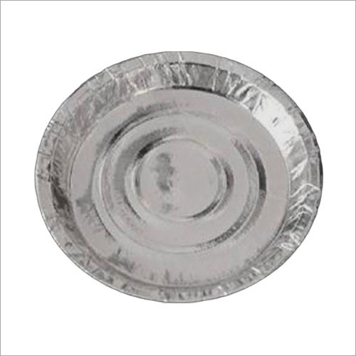 Plain 8 Inch Silver Disposable Paper Plate