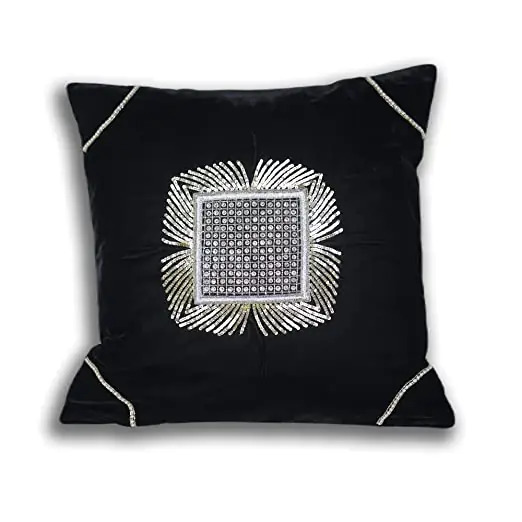 Velvet Patchwork Cushion Pillow Cover