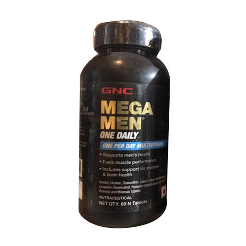 Mega Men Multivitamin Tablets Efficacy: Promote Nutrition