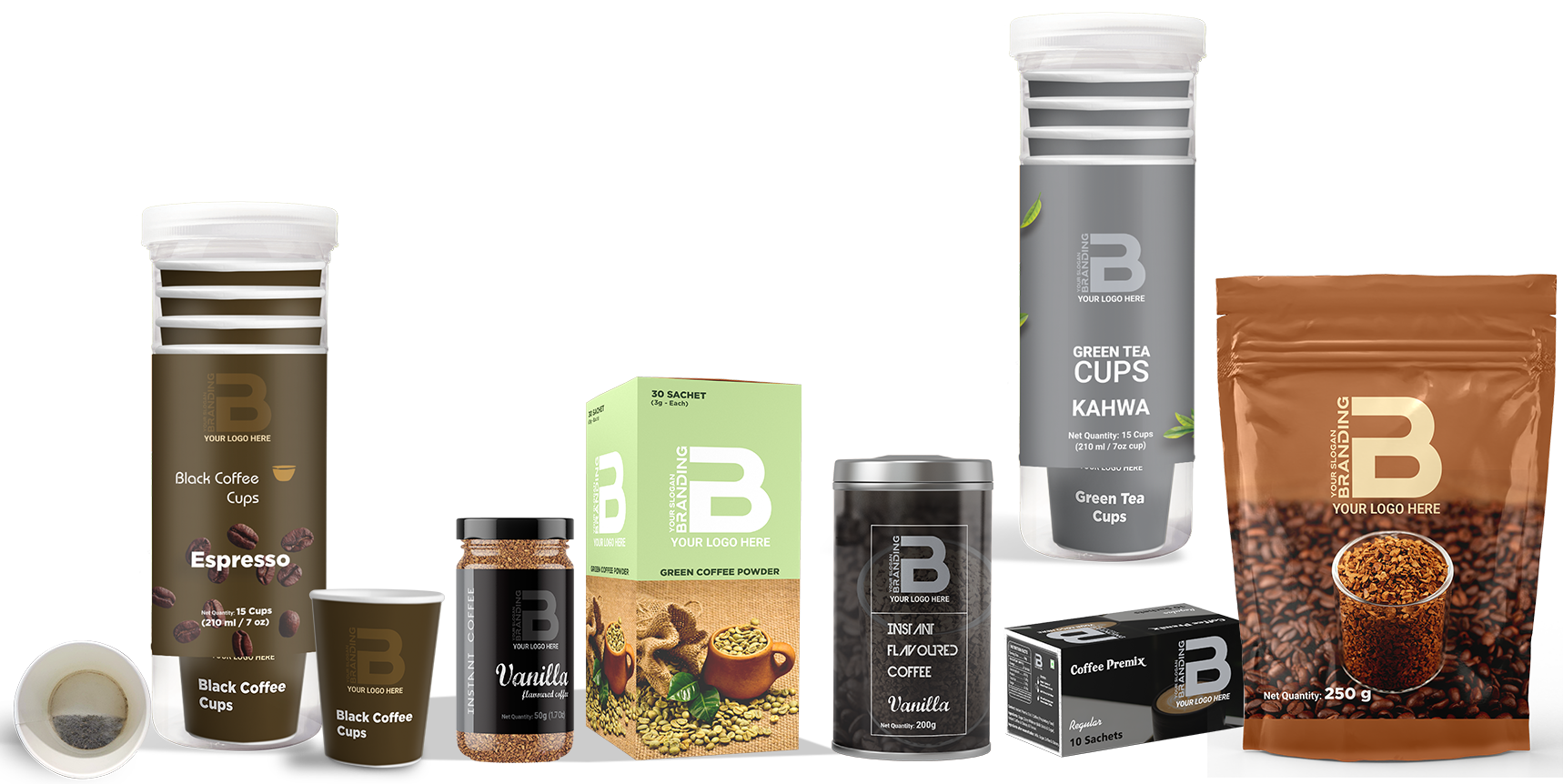 Premium coffee powder