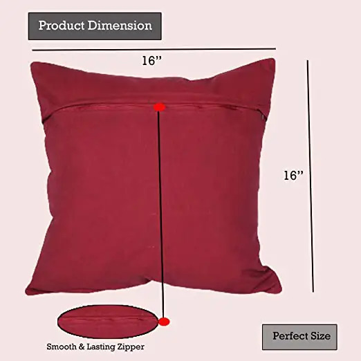 Hand Painted Female Design Cushion Cover