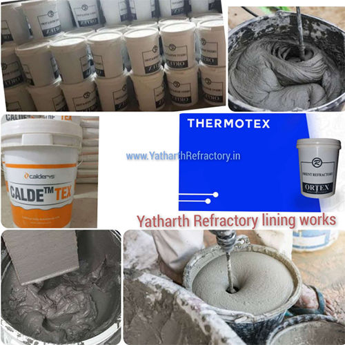 Refractory Liquid Application: Industrial