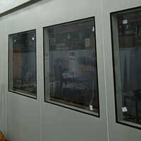 Industrial Glass View Panel - Color: Transparent