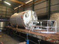 Stainless Steel Ghee Storage Tank