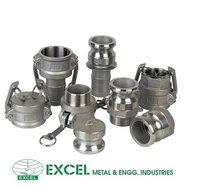 Stainless Steel Camlock Coupling - Ss316, Customizable Size & Length, Polished Silver Finish, High Tensile Strength, Ansi/bs Standard
