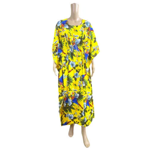 Designer Printed Long Kaftan