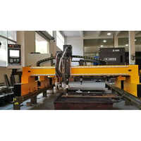 Yellow Cnc Flame Cutting Machine