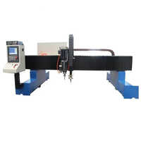 Gray Cnc Portable Gas Cutting Machine