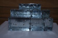 Gi Modular Box - Galvanized Steel, Various Dimensions | Pre-punched Knockouts, Surface Mount, Multiple Mounting Options, Iec Standards