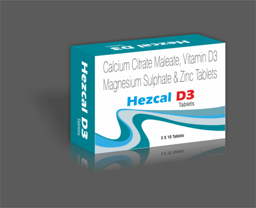 Calcium Vitamin D3 Magnesium Sulphate and Zinc Tablet