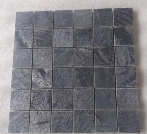 Ocean Green Slate Mosaic Panel