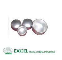 Dished End - Carbon Steel & Stainless Steel, Hemispherical Shape, Rigid Flexibility, Silver Color, Polished Surface | Designed For Pressure Vessel Boilers And Storage Tanks
