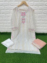 Women Dreamy Orgnaza Pakistani suits...