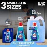 WiZ Cleen 2in1 Top Load Laundry Detergent with Fabric Conditioner - 5L Refill Can