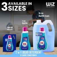 WiZ Cleen 2in1 Front Load Laundry Detergent with Fabric Conditioner - 1L Bottle