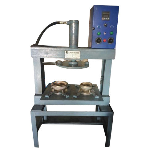 Mild Steel Three Phase Hydraulic Dona Making Machine Grade: Semi-Automatic