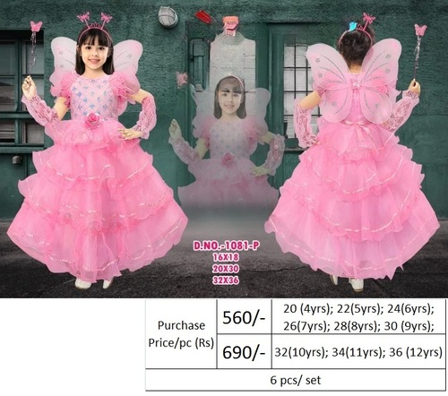 Girls Fairy Dress - 5