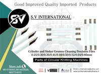 Precision Files For Cylinder and Sinker Grooves Cleaning