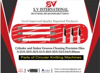 Precision Files For Cylinder and Sinker Grooves Cleaning