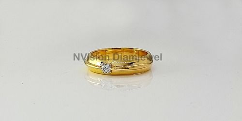 Yellow Gold Budgeted Solitaire Diamond Ring