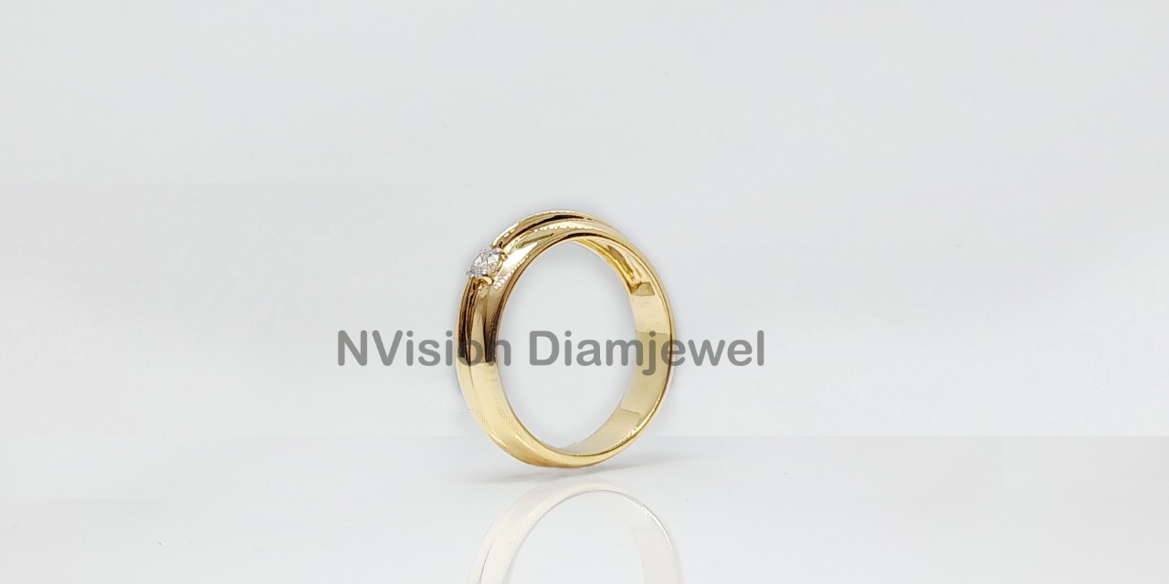 Yellow Gold Budgeted Solitaire Ring