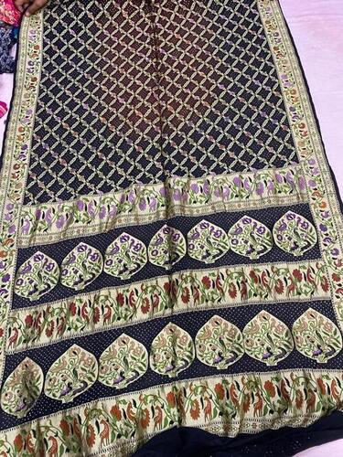 Black Banarasi Sarees