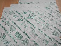 Green color one side coated printed butter paper