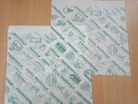 Green color one side coated printed butter paper