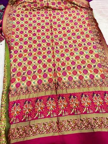 Red Orange Banarasi Sarees