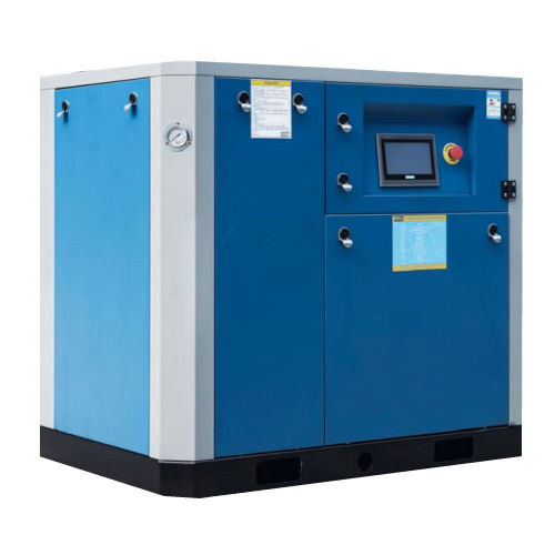 Lubricated Permanent Magnet Screw Compressor