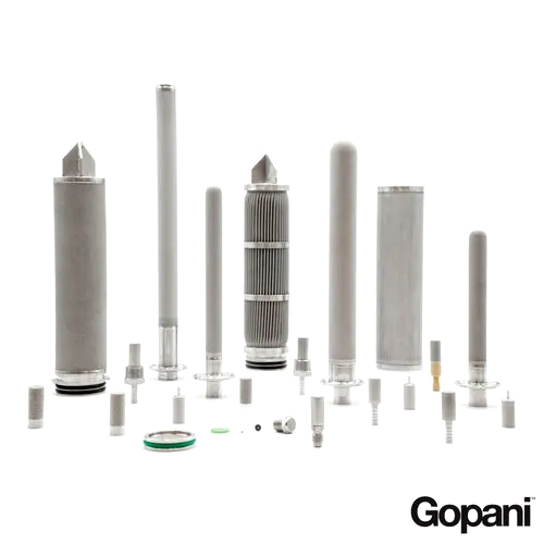 Silver Sintered Metal Filters - Application: Gas