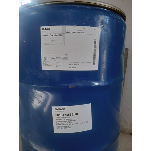 Vitamin E Acetate (Basf Brand) Dosage Form: Liquid