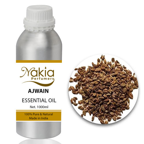 Buy Pure Natural Ajwain Oil or Ajowan Essential Oil For hair Skin Growth and Weight loss