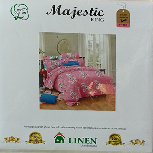 Pink Majestic Bed Sheet