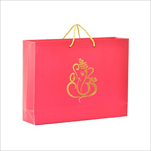 Printed Paper Bags - Kraft Paper, Offset Printing - Custom Designs, Patterns, Flexiloop Handle for Enhanced User Experience