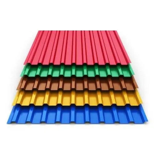 Plain Colour Coated Steel Roofing Sheet