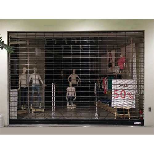 Motorised Rolling Grill Shutter