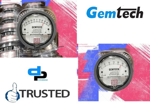 Series S2000 GEMTECH Differential Pressure Gauges for Gandhinagar Gujarat