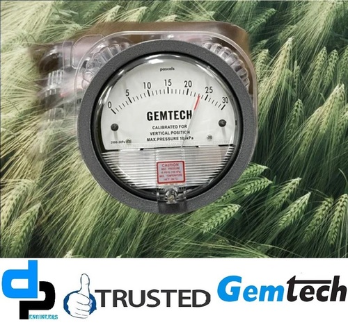 Series S2000 GEMTECH Differential Pressure Gauges from Ghaziabad Uttar Pradesh