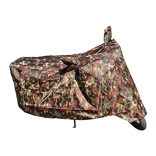Printed Water Resistant Scooty Cover - Polyester Material for Bikes / Two Wheelers | Durable and Protective Design Against Elements