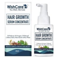 Wishcare Hair Growth Serum - 30ml Ultra Lightweight Formula | Boosts Density, Rejuvenates Shine, Stops Hairfall