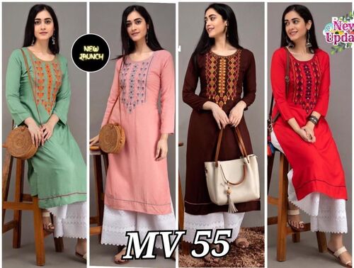 Women Designer Kurti And Palazo Set...
