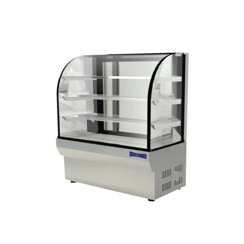 Silver 3 Shelves Cold Display Counter