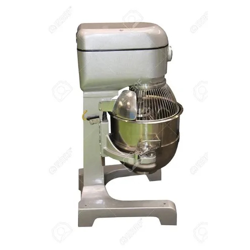 Commercial Mixer Machine - Stainless Steel, Semi Automatic | 220-420V Electric, Silver Finish, Warranty Included