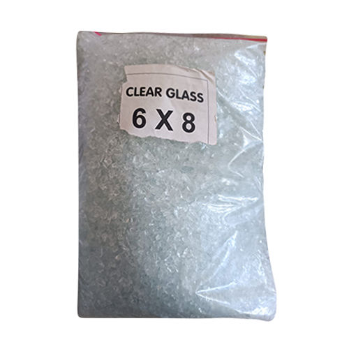 6x8 Mesh Clear Glass Granules Application: Industrial