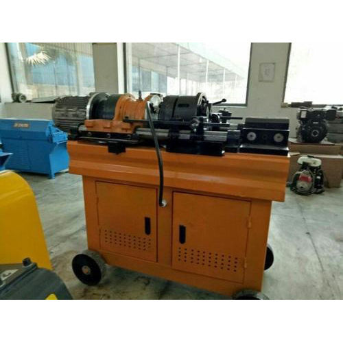 Automatic Rebar Threading Machine