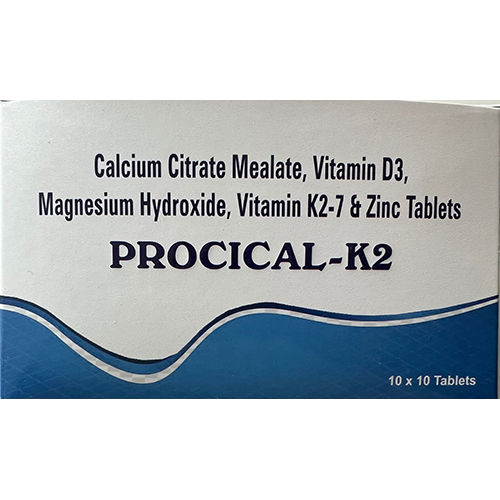 Calcium Citrate Mealate Zinc Tablets General Medicines