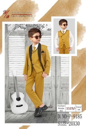 Boys Blazar And Suits - 7 Age Group: 3-8 Years